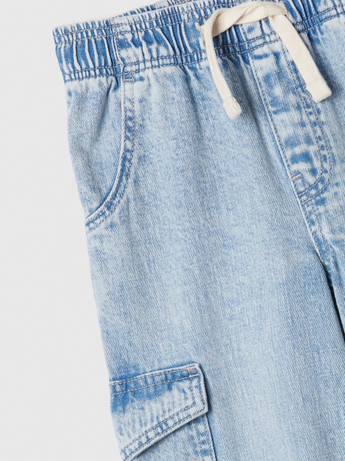 Μπλε Wide Leg Τζην Παντελόνι-449949000