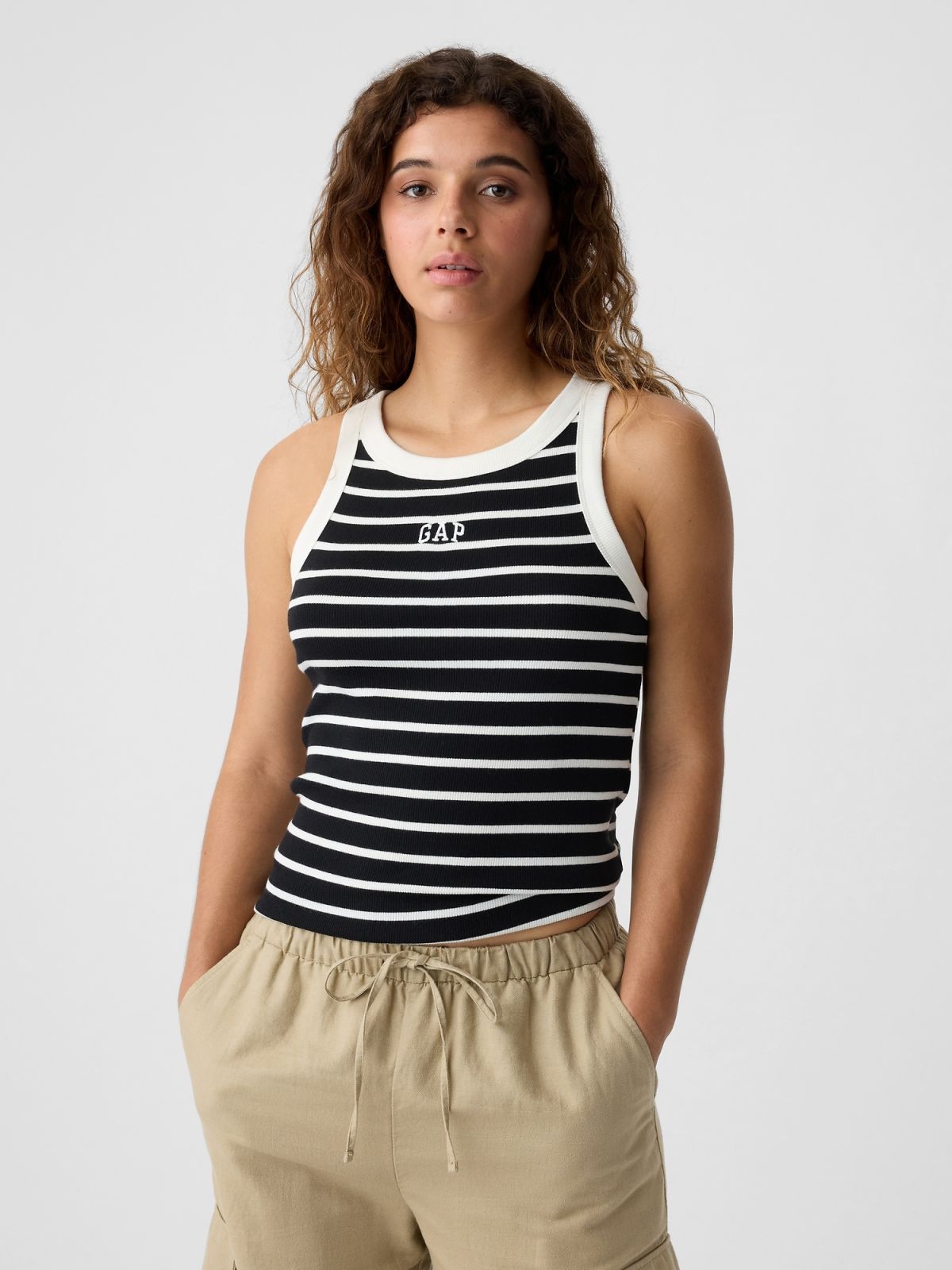 Mini Gap Arch Logo Tank Top-413149004