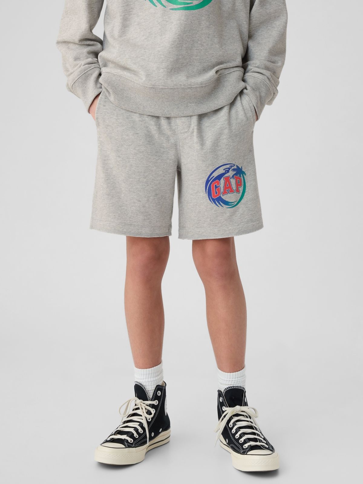 Kids Gap Logo Sweat Shorts-406763000