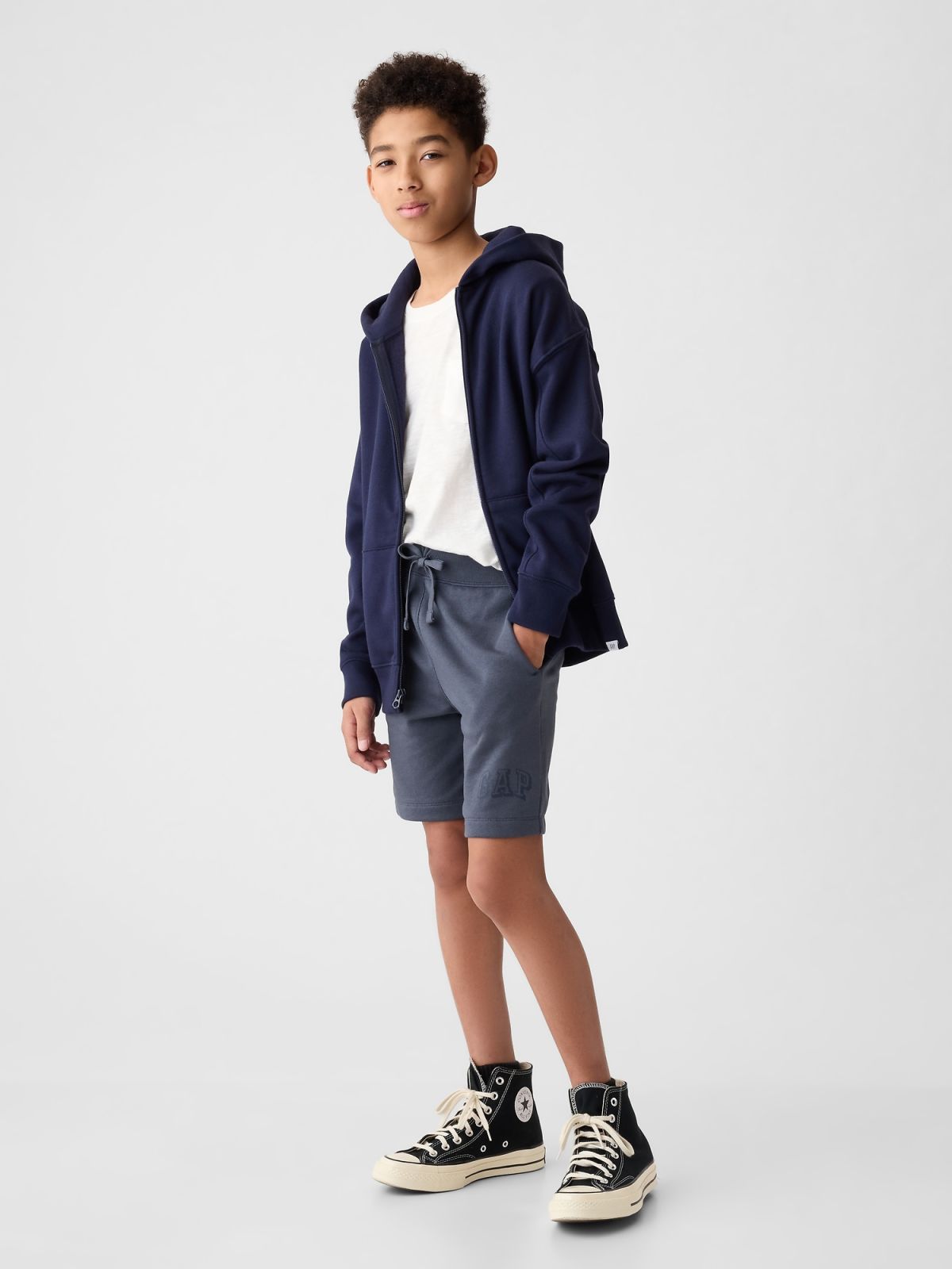 Kids Gap Logo Pull-On Shorts-885739001