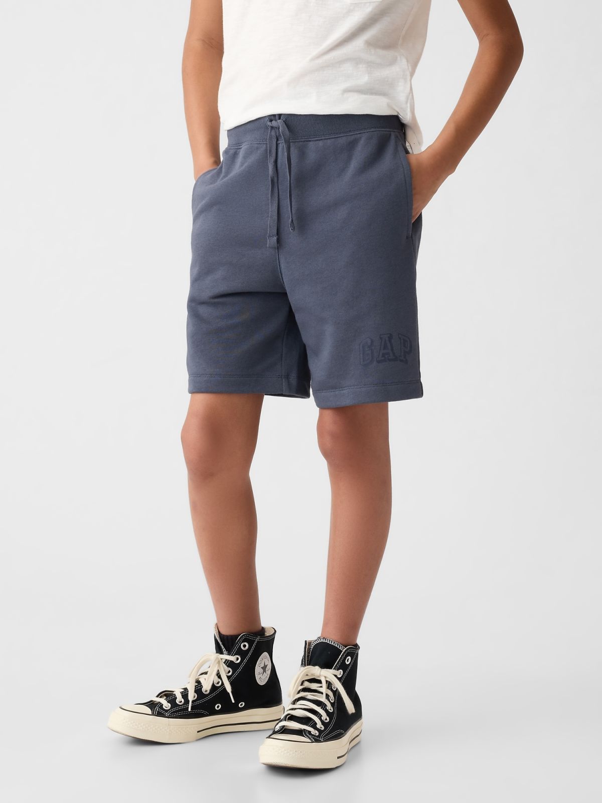 Kids Gap Logo Pull-On Shorts-885739001