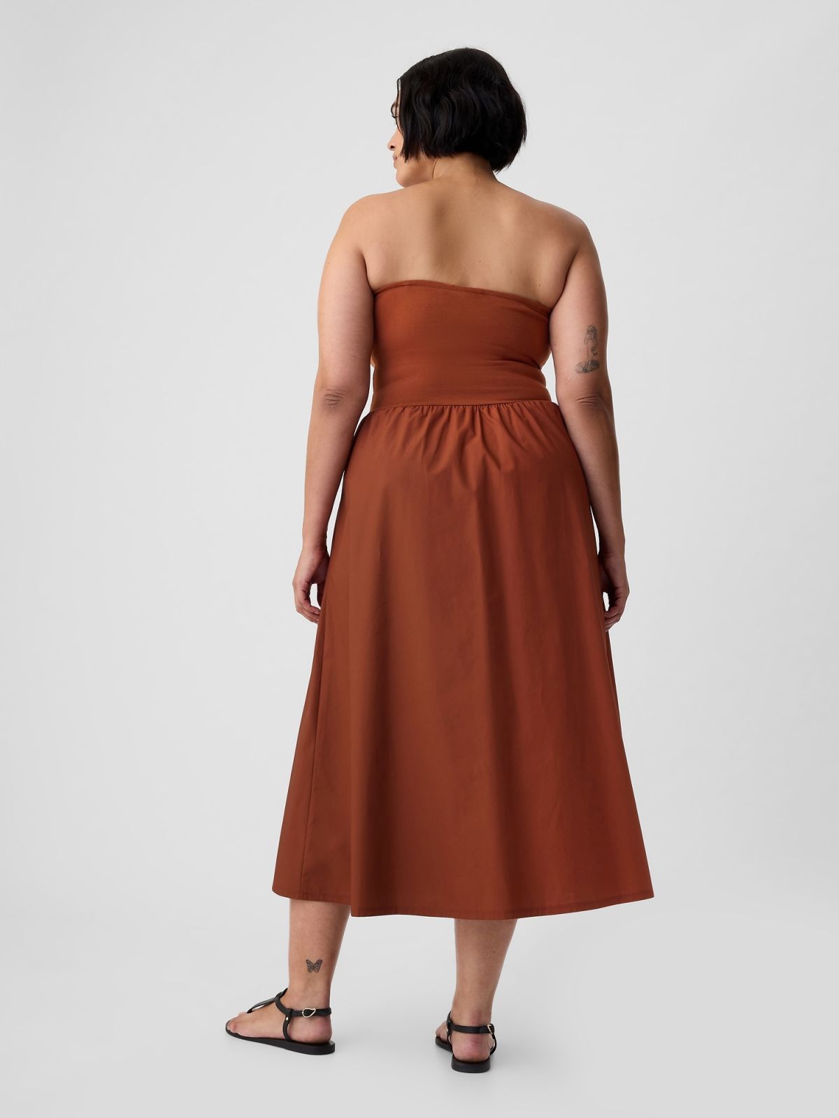 Mixed Media Midi Φόρεμα-431855001