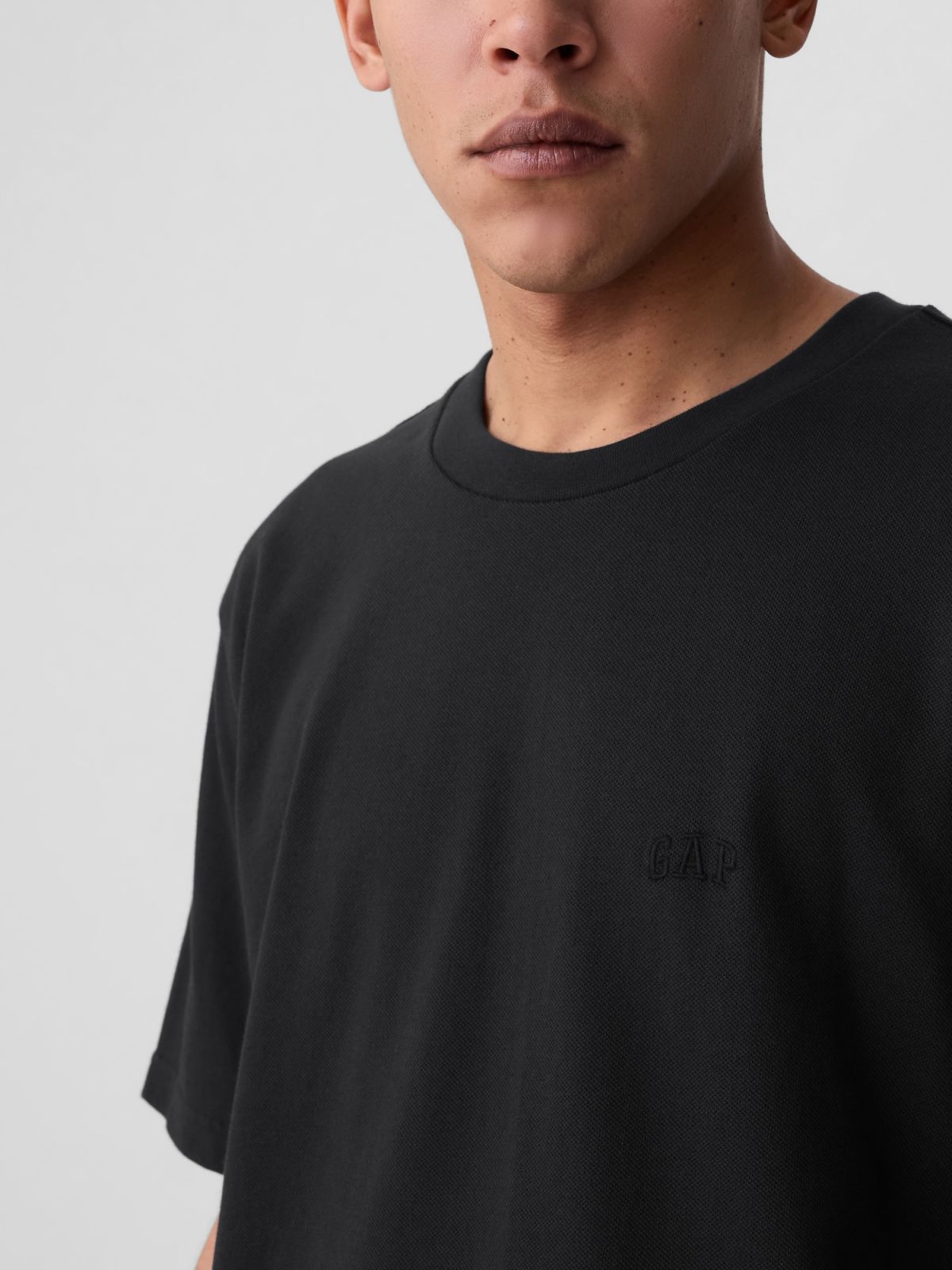 Μάυρη Mini Gap Logo Μπλούζα-412780001