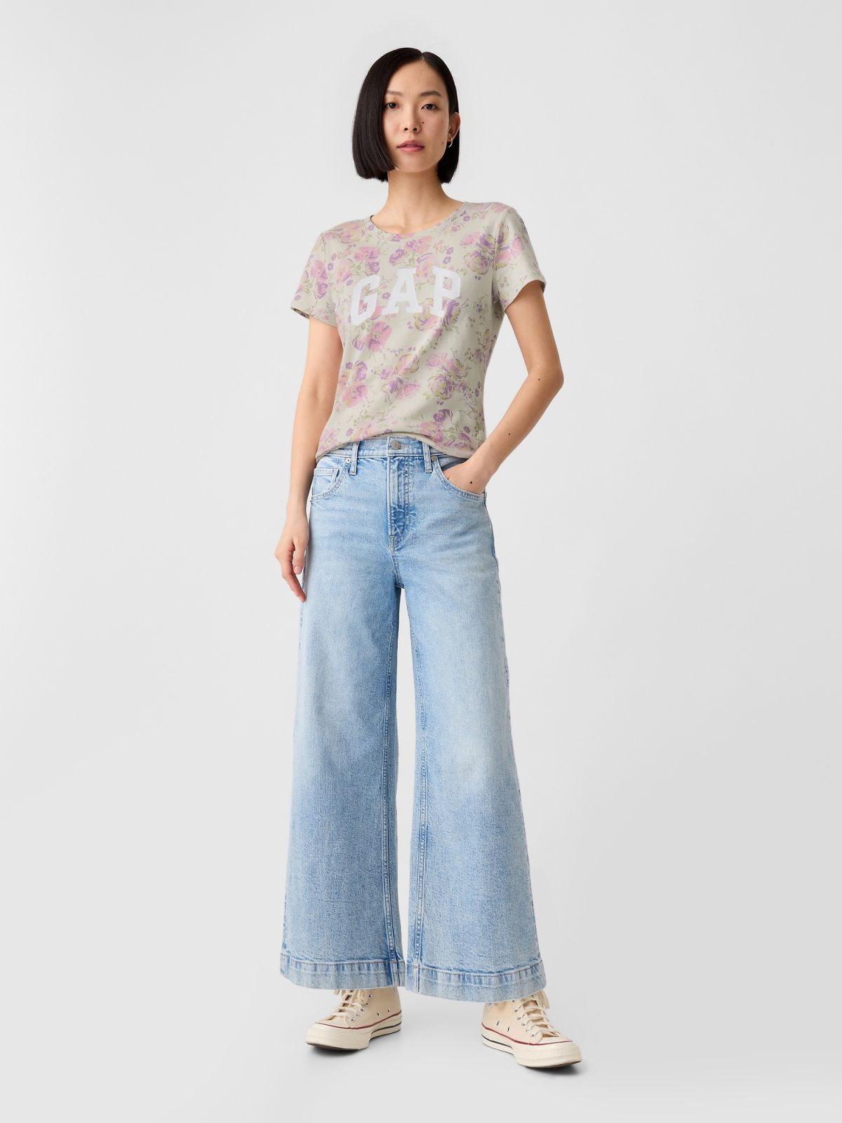 Multi Gap Logo Κοντομάνικη Μπλούζα-417797000