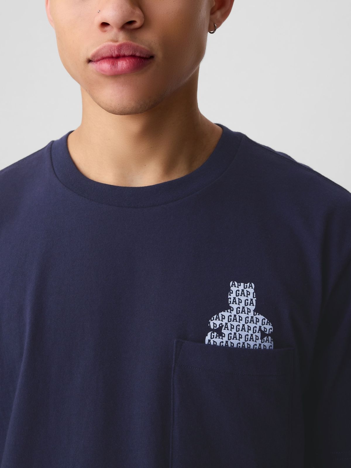 Μπλε Brannan Bear Logo Μπλούζα-422077003