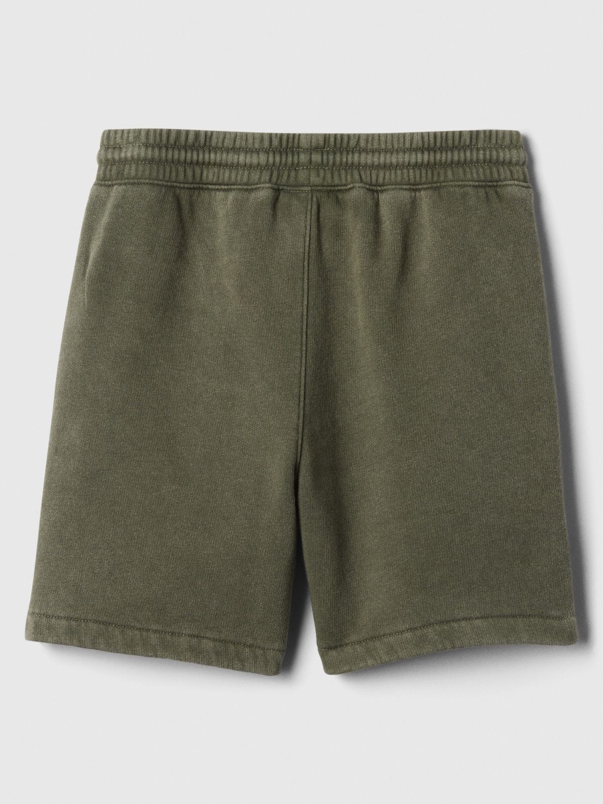 Kids Washed-Fleece Pull-On Shorts-404891003