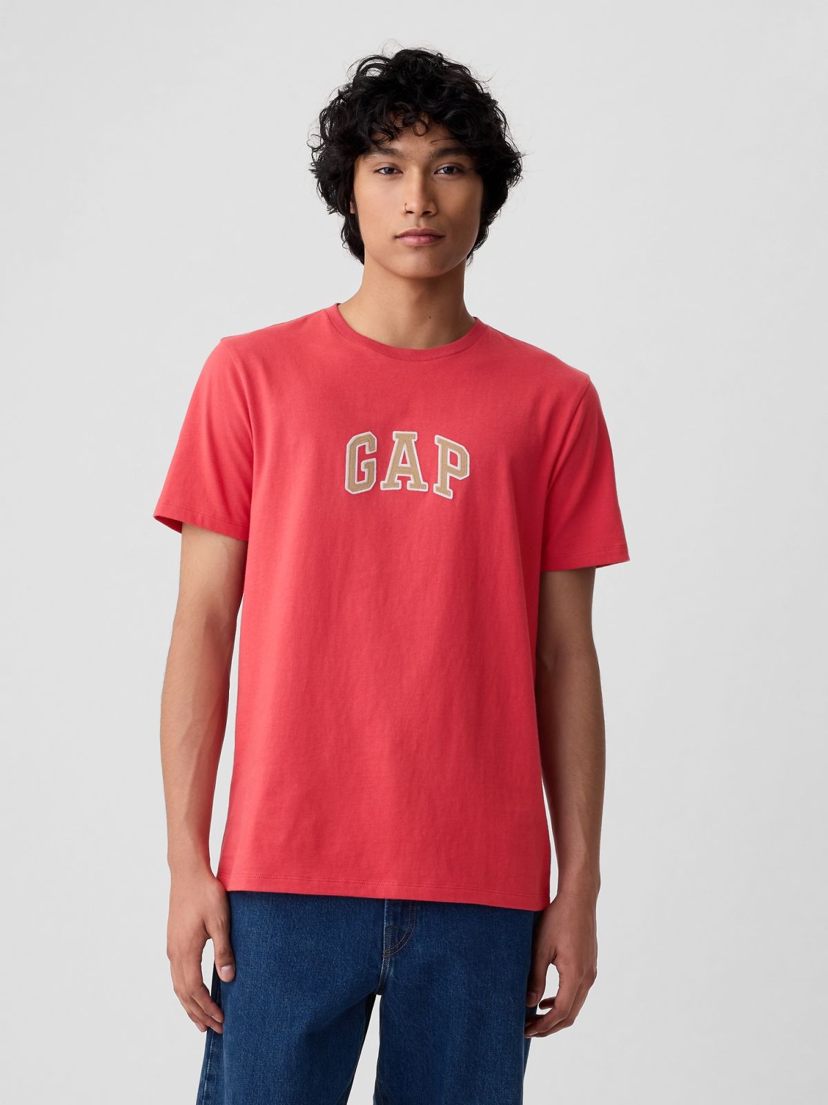 Κόκκινη Gap Arch Logo Μπλούζα-570044023