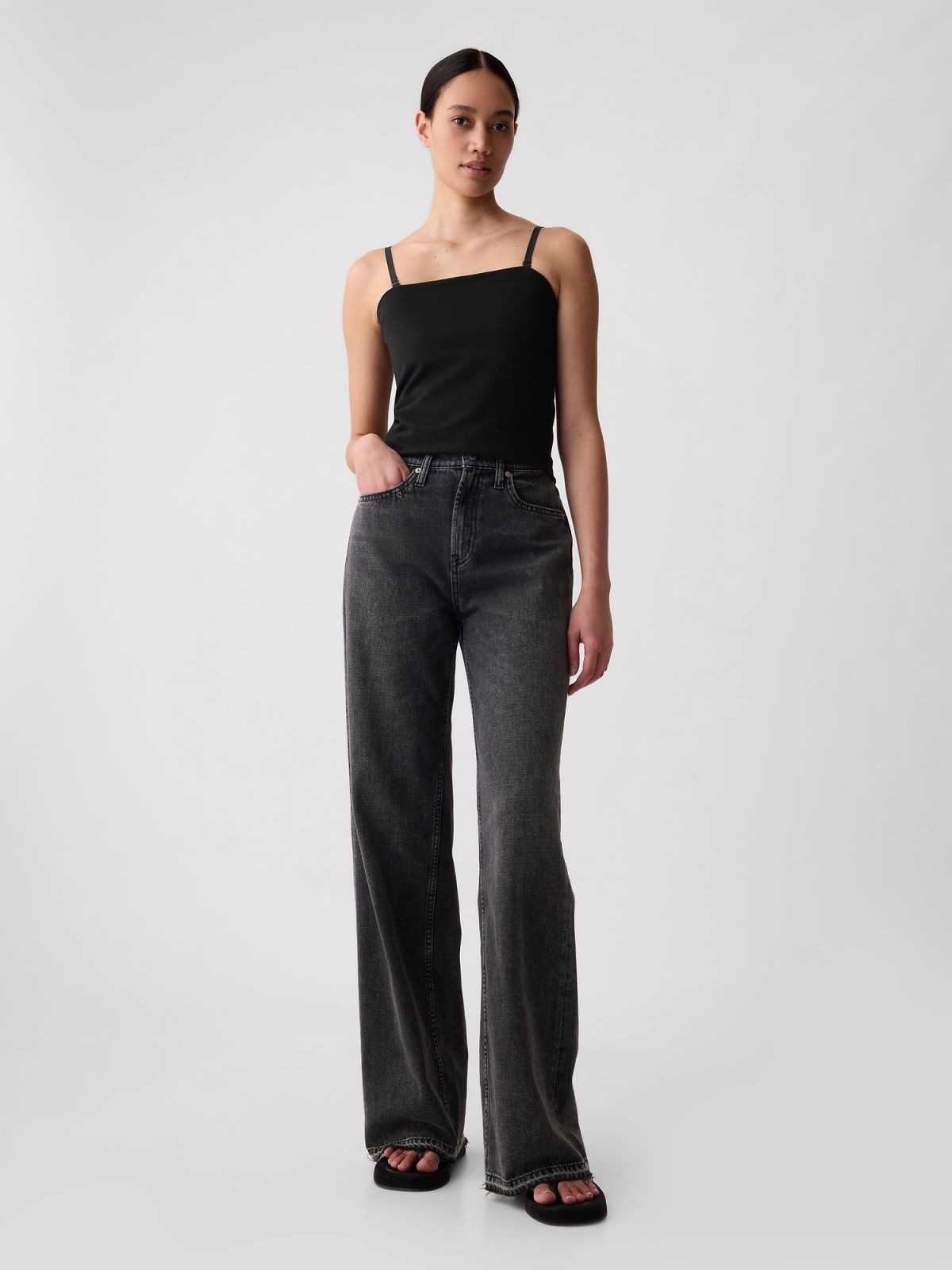 Μάυρο Compact Jersey Tube Τοπ-408190002