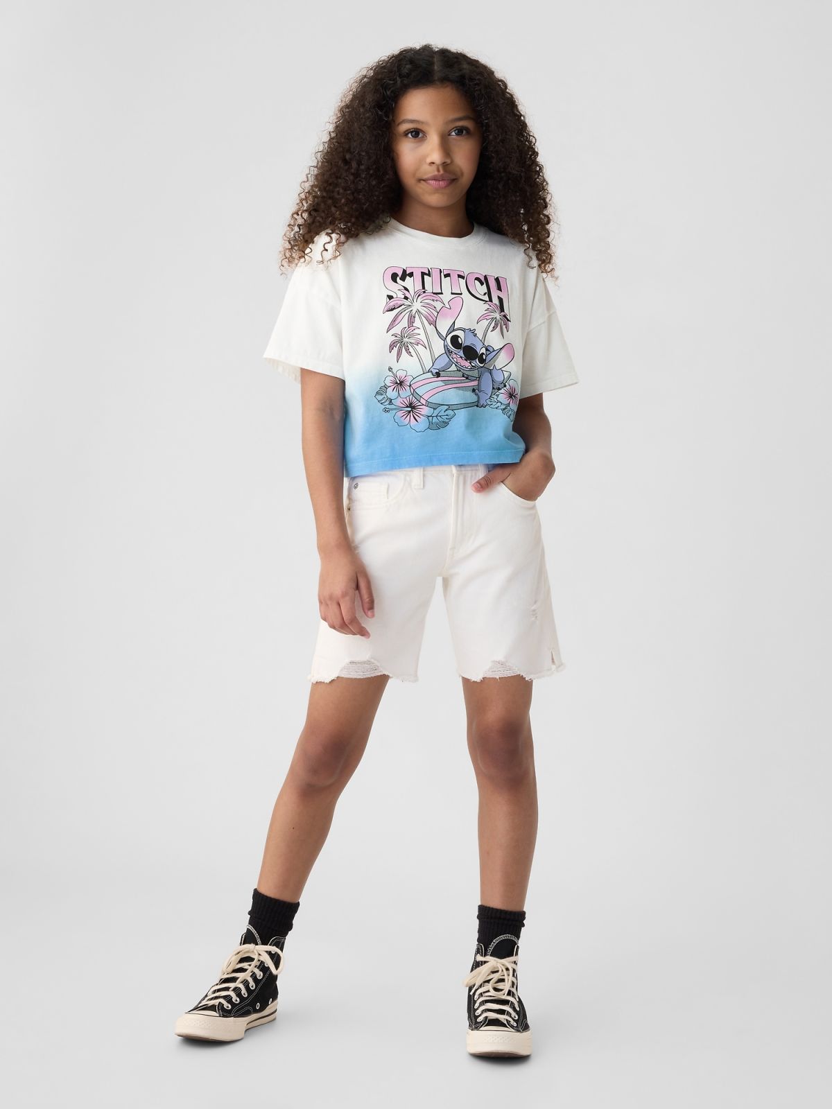 Μπλε GapKids | Disney Relaxed Graphic Μπλούζα-435912000