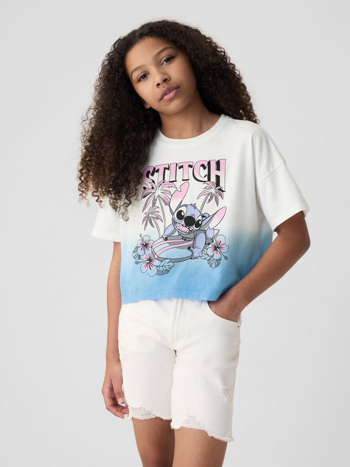 Μπλε GapKids | Disney Relaxed Graphic Μπλούζα-435912000