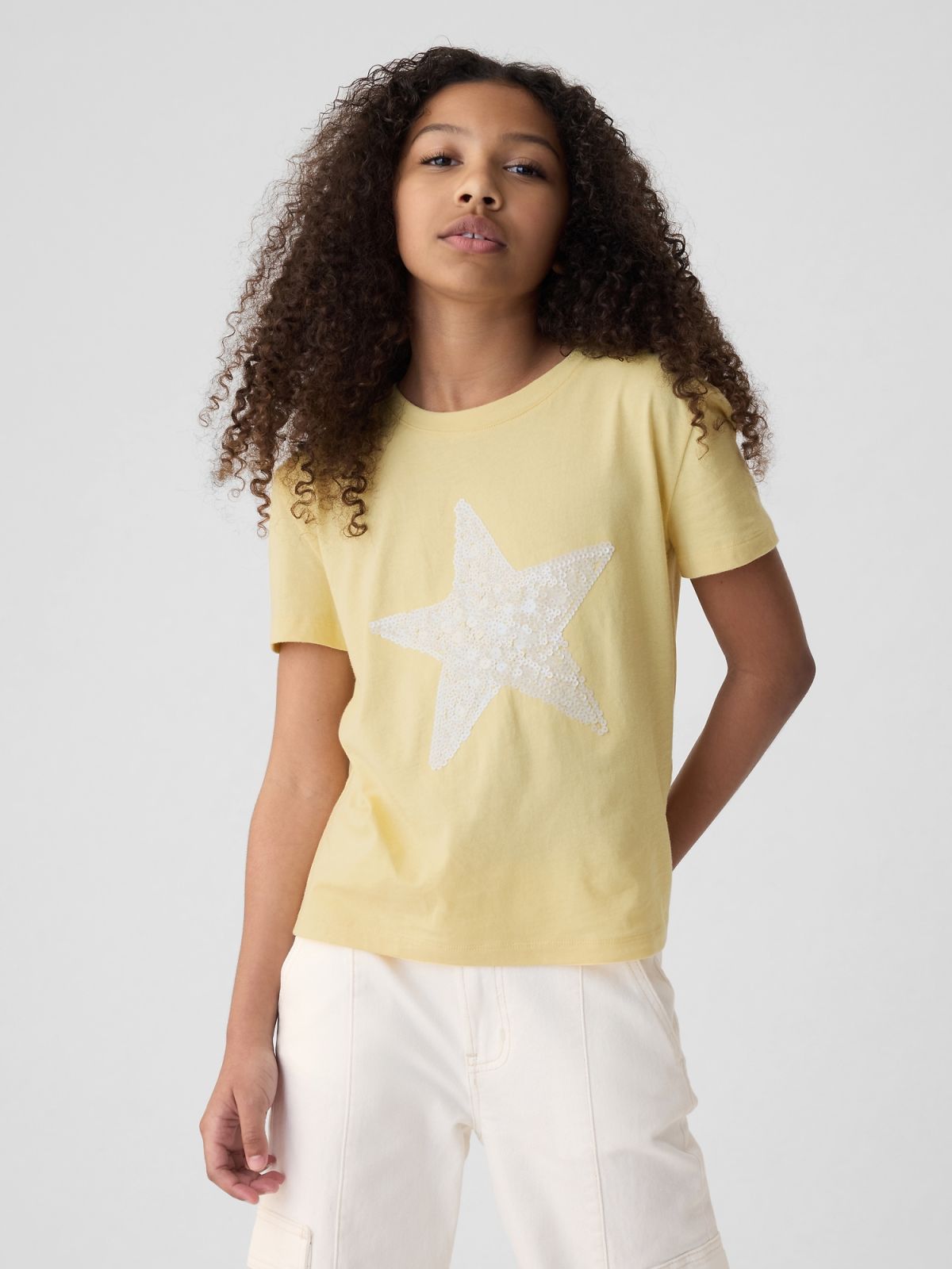Kids Sequin Graphic T-Shirt-435157001