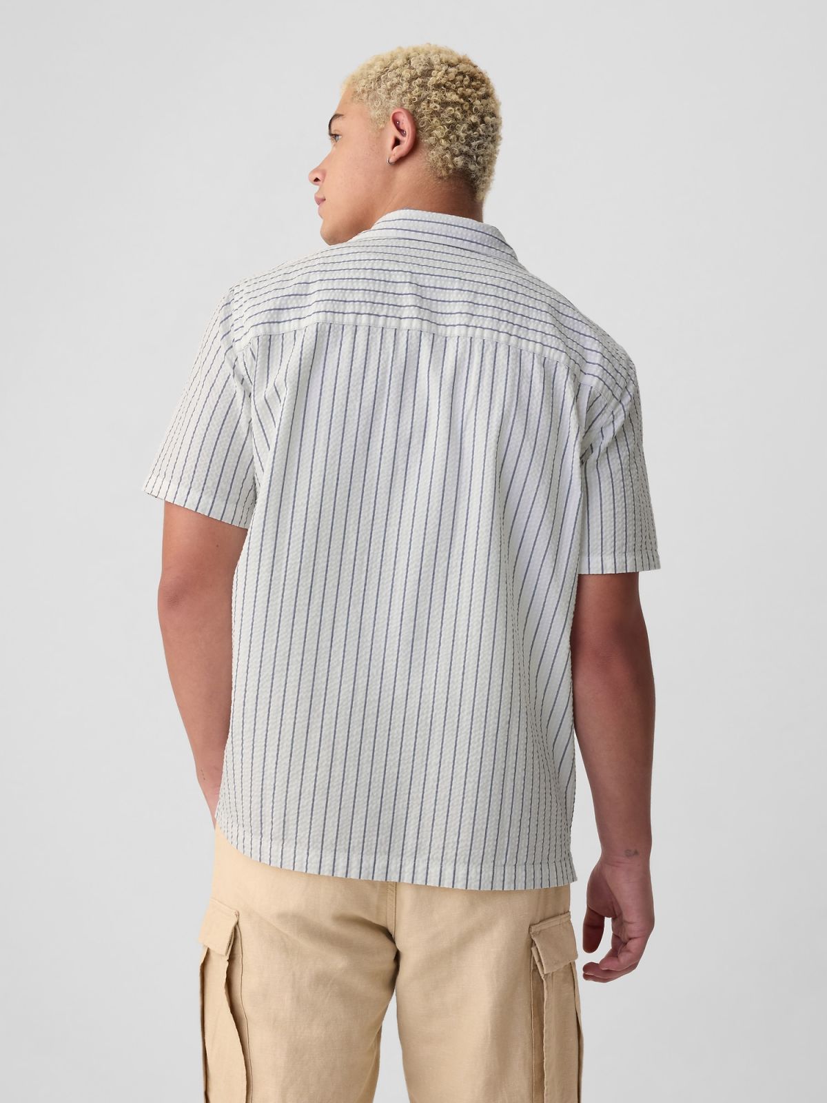 Seersucker Shirt-881170003