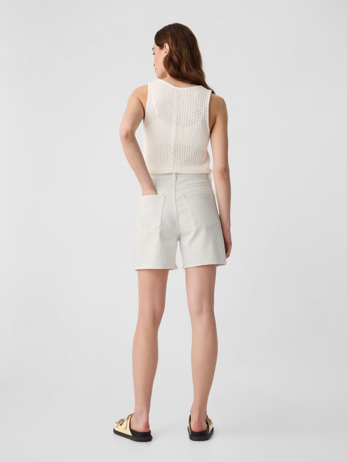 Άσπρο Hr Vintage Jean Σορτς-409907000