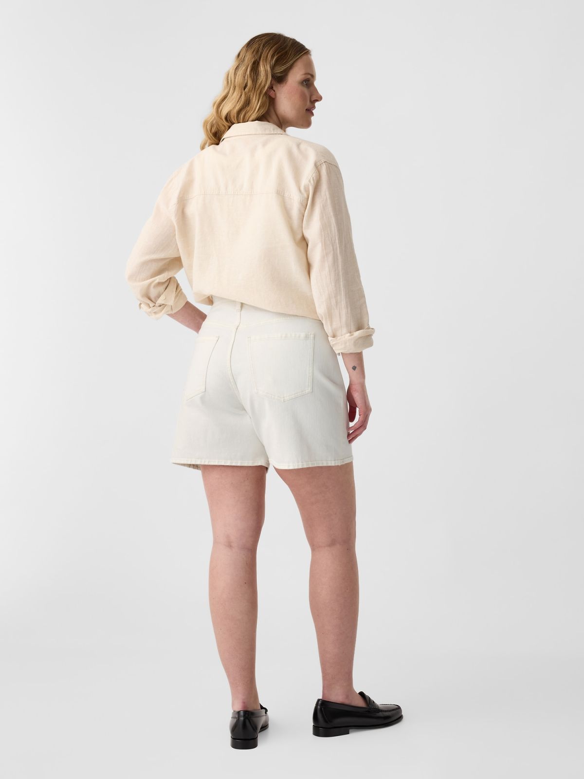 Άσπρο Hr Vintage Jean Σορτς-409907000