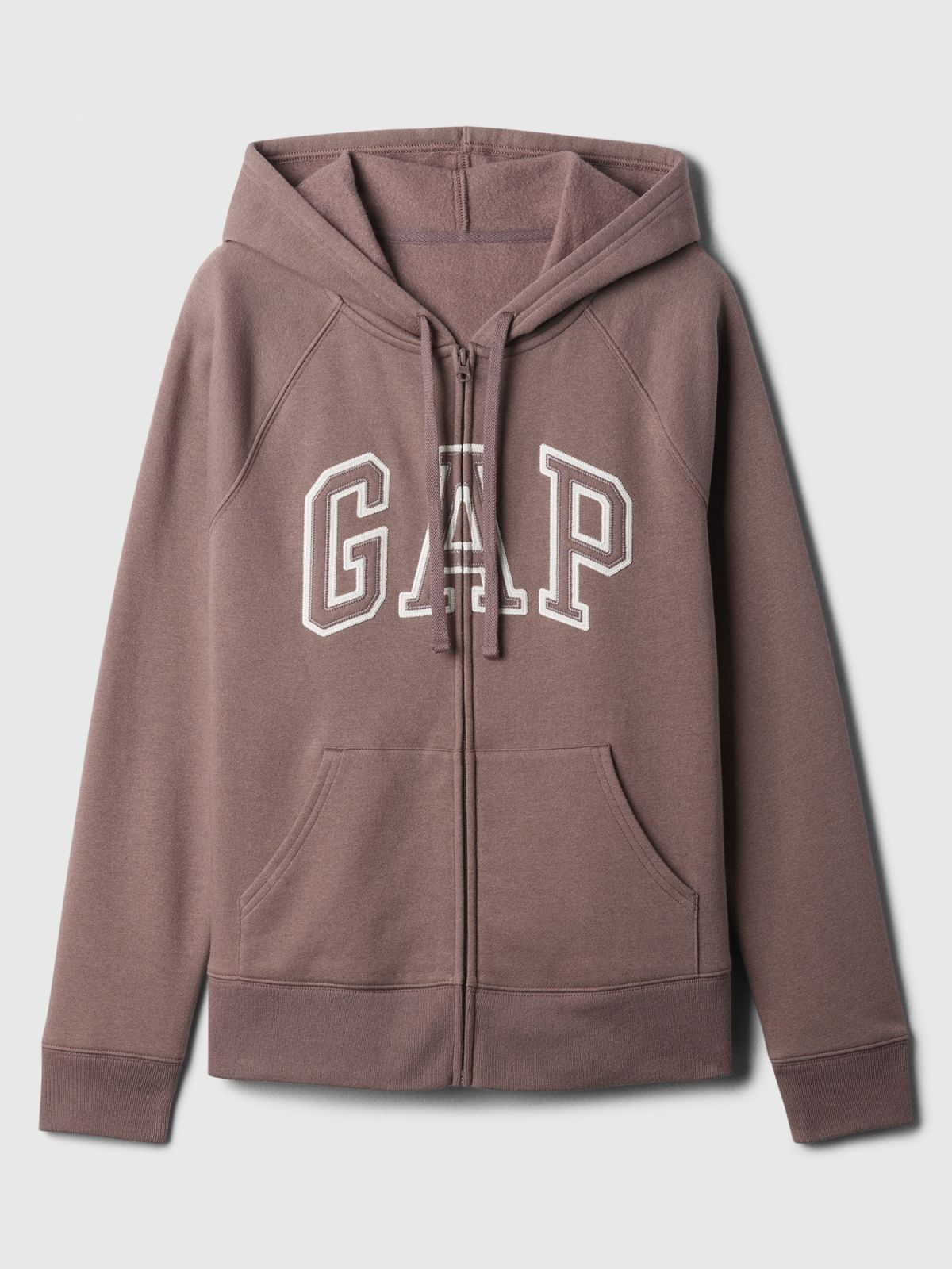 Μωβ Gap Logo Zip Φούτερ-463503049