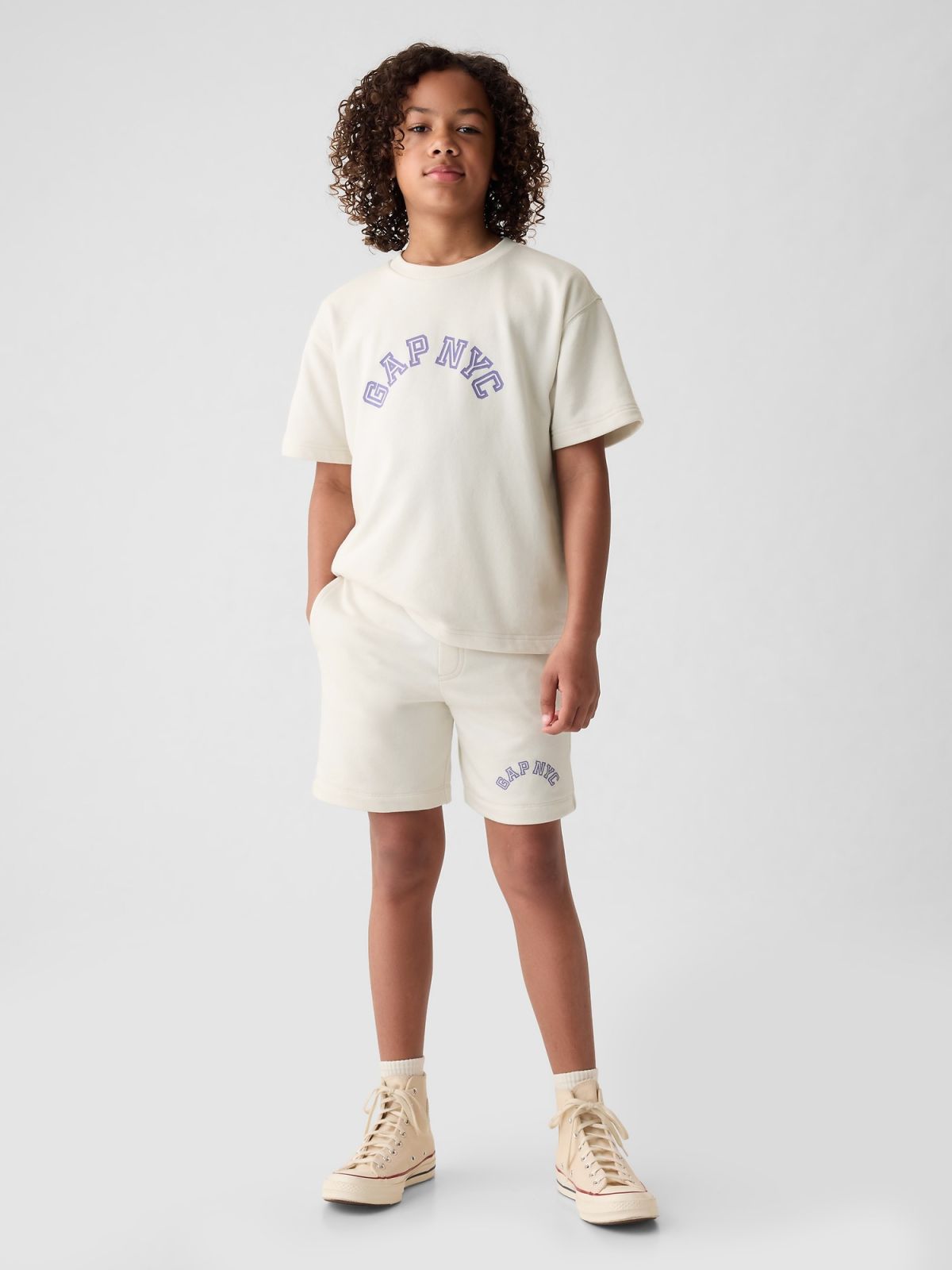 Kids Gap NYC Arch Logo Shorts-876894000
