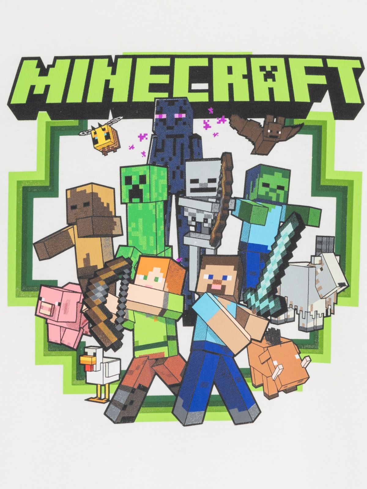 Παιδική Minecraft Graphic Μπλούζα-432529001