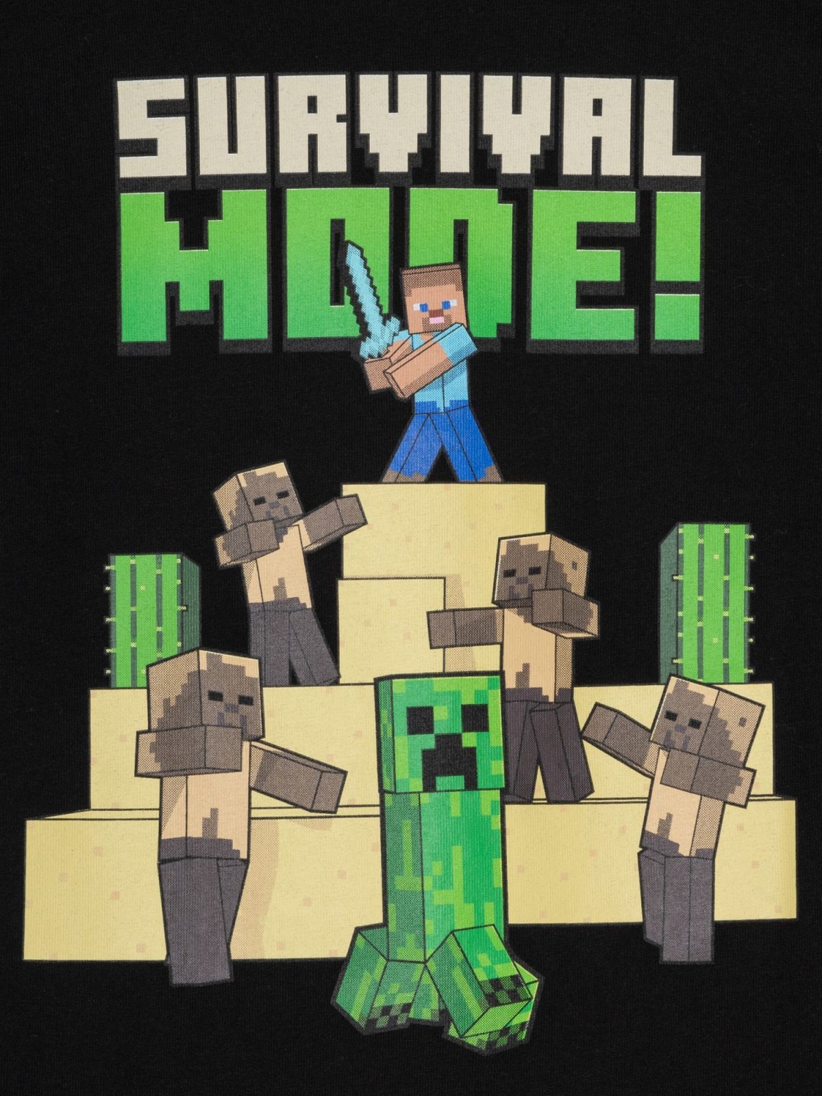 Παιδική Minecraft Graphic Μπλούζα-432529002