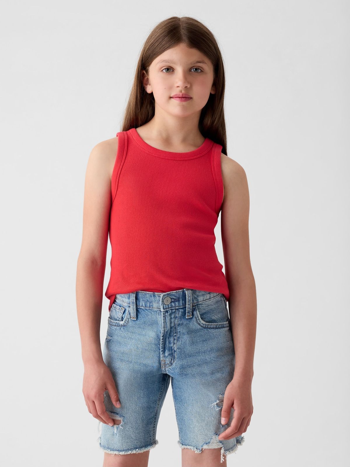 Kids Rib Tank Top-883122006