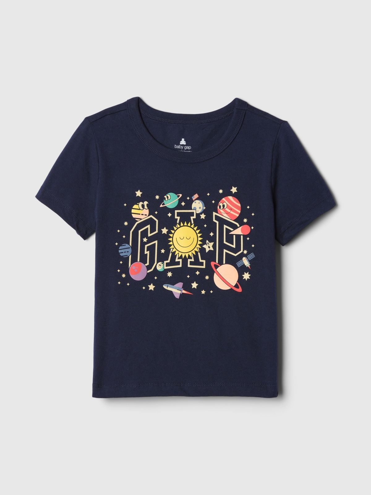 Μπλε babyGap Mix and Match Graphic Μπλούζα-434155009
