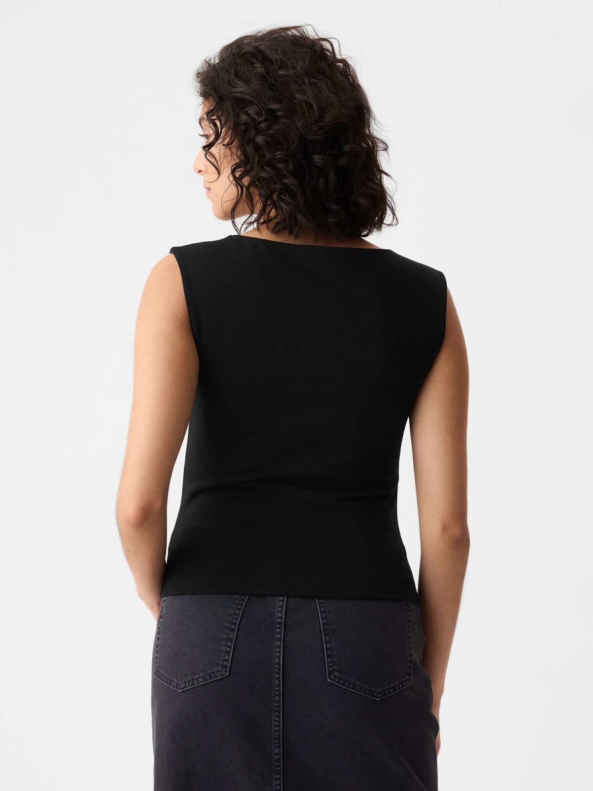 Modern Boatneck Top-521679003