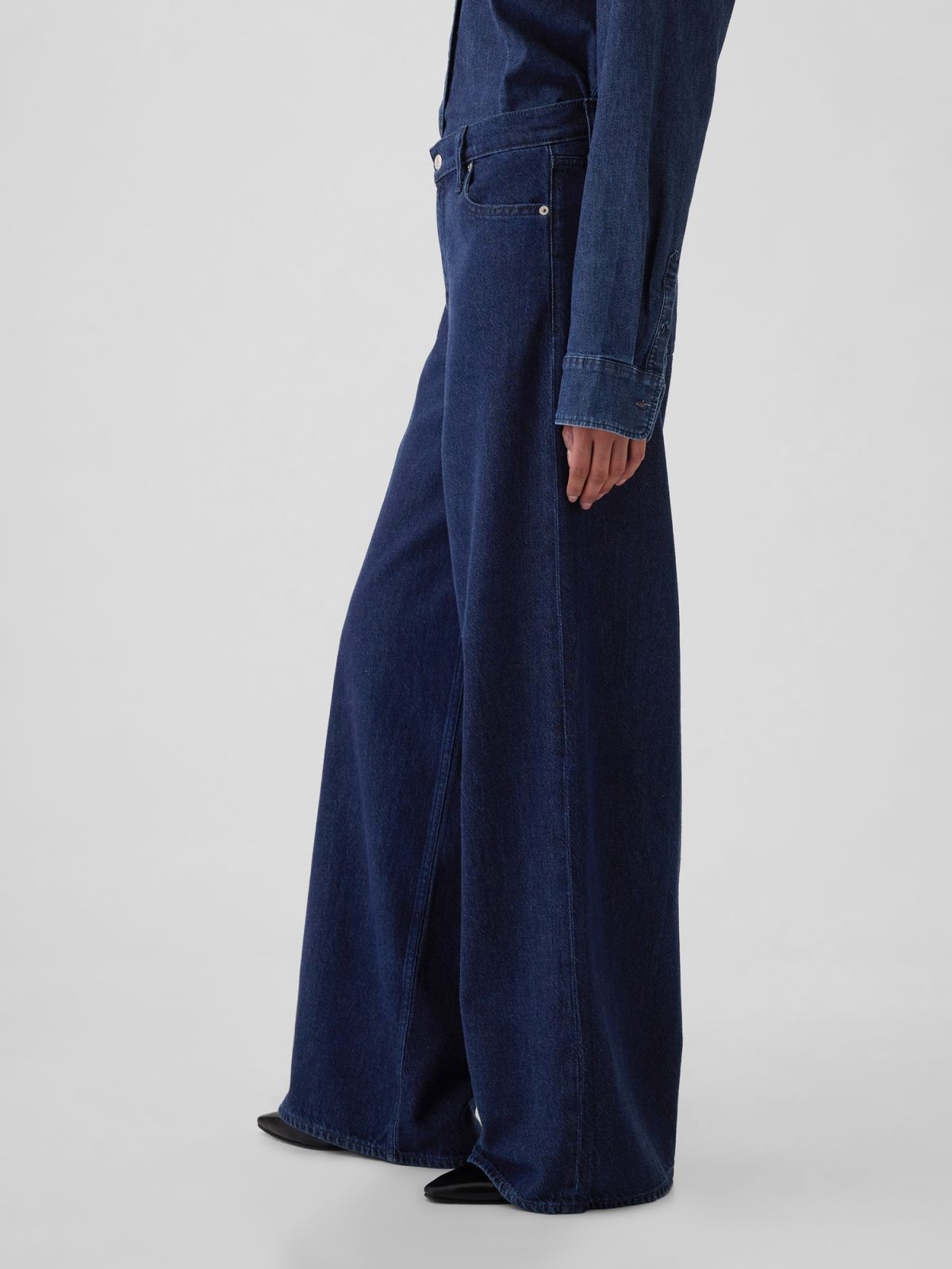 Μεσοκάβαλο UltraSoft Baggy Τζιν Παντελόνι-484999000