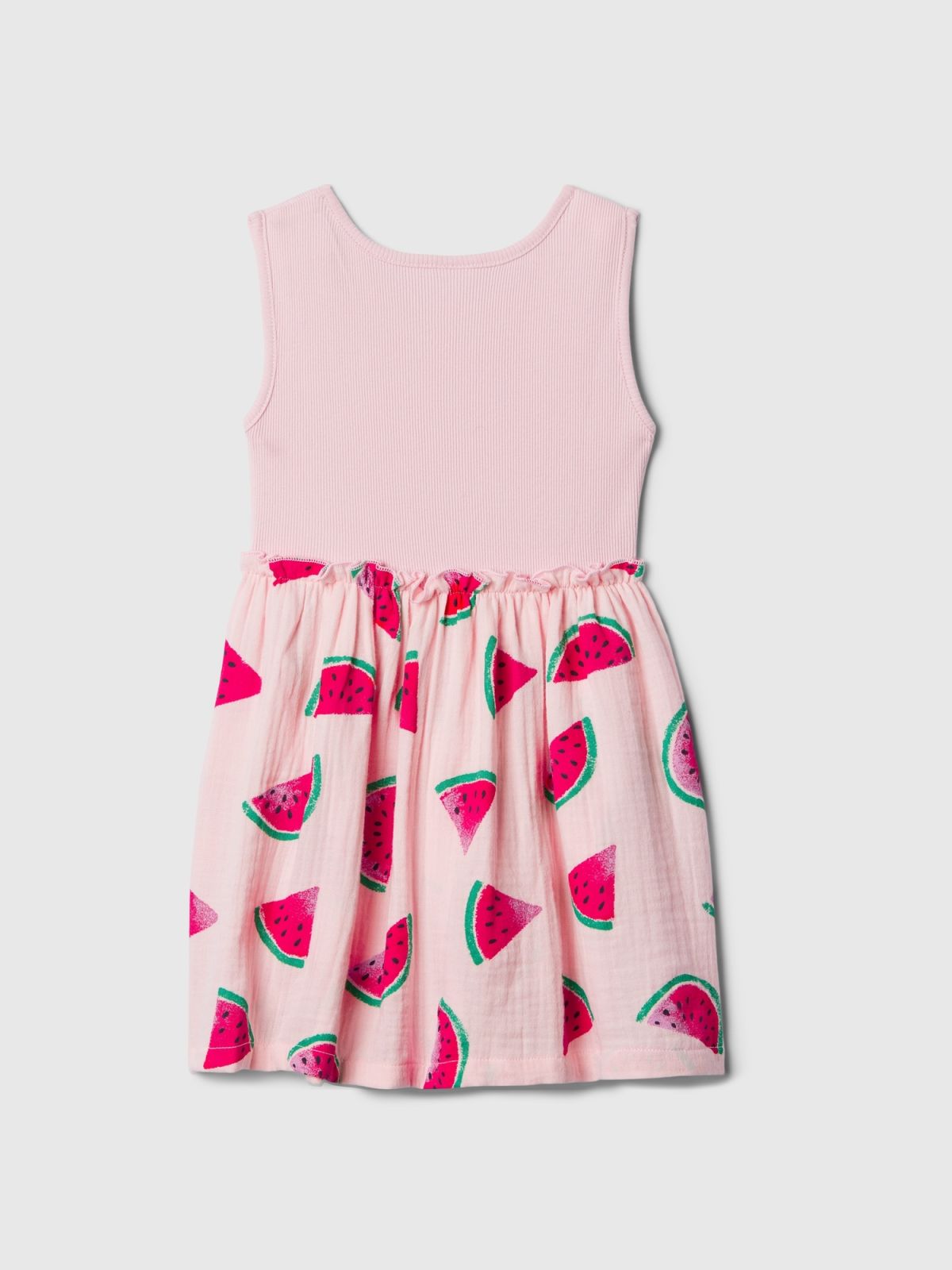Ροζ babyGap Crinkle Gauze Φόρεμα-880379004