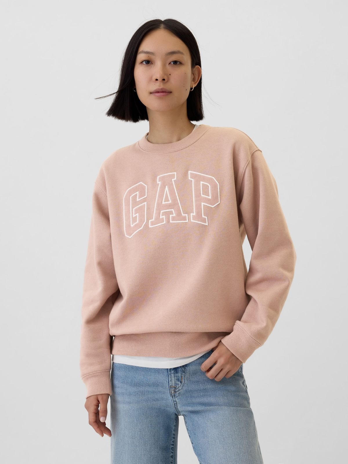 Gap Logo Fleece Φούτερ-554936036