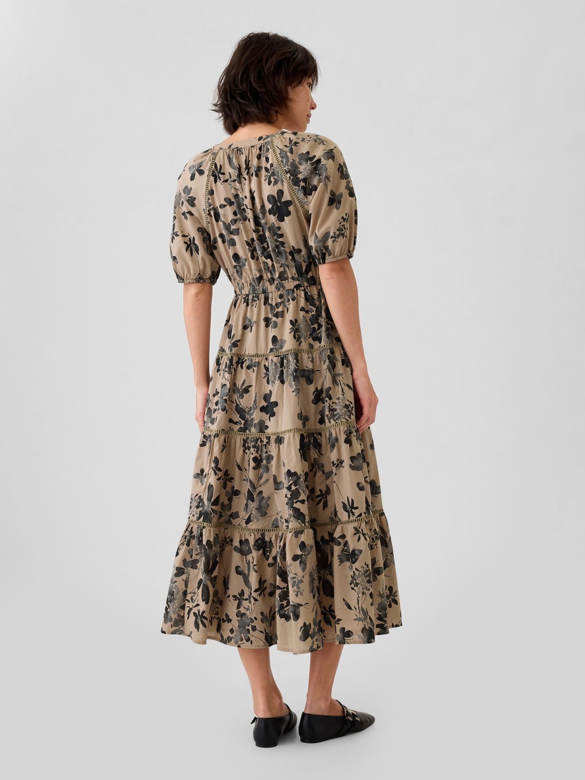 Tiered Maxi Shirtdress Φόρεμα-517740000