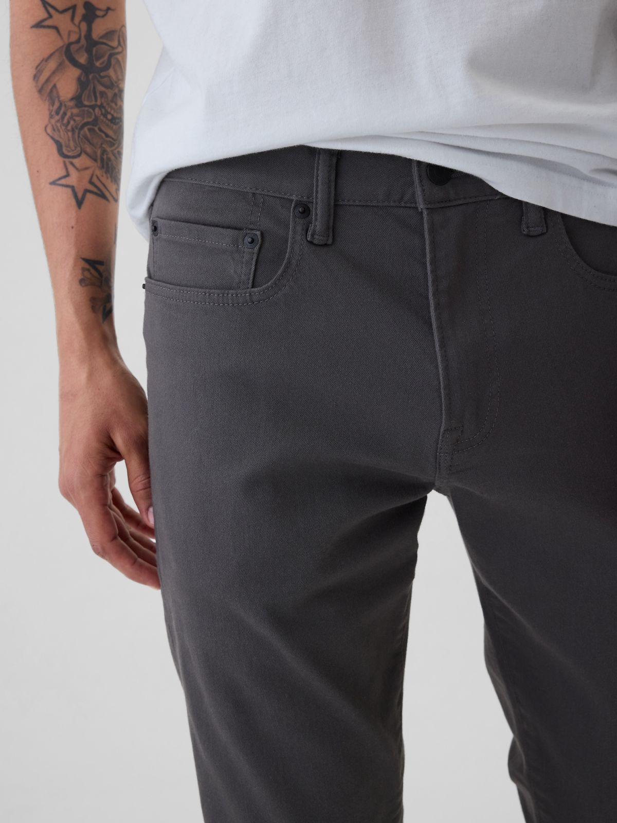 Γκρι City Jean Παντελόνι σε Slim Fit με GapFlex Max-876543005