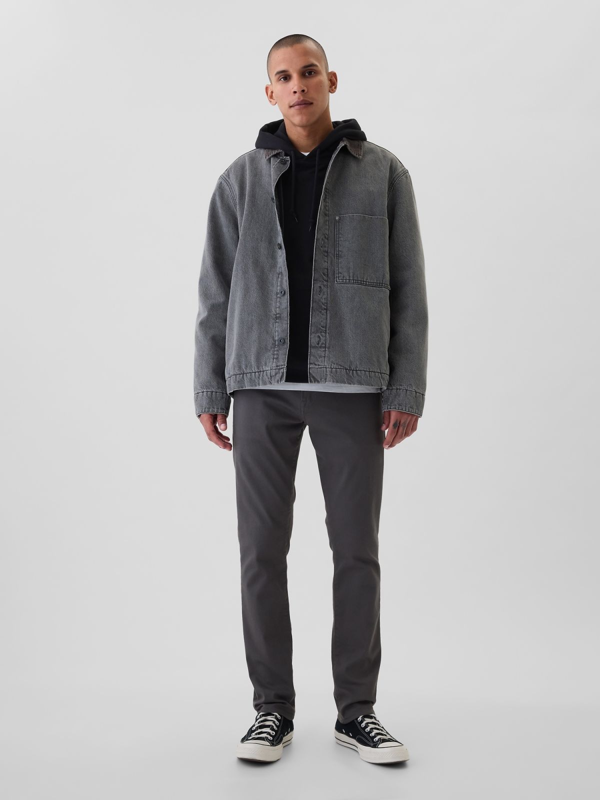 Γκρι City Jean Παντελόνι σε Slim Fit με GapFlex Max-876543005