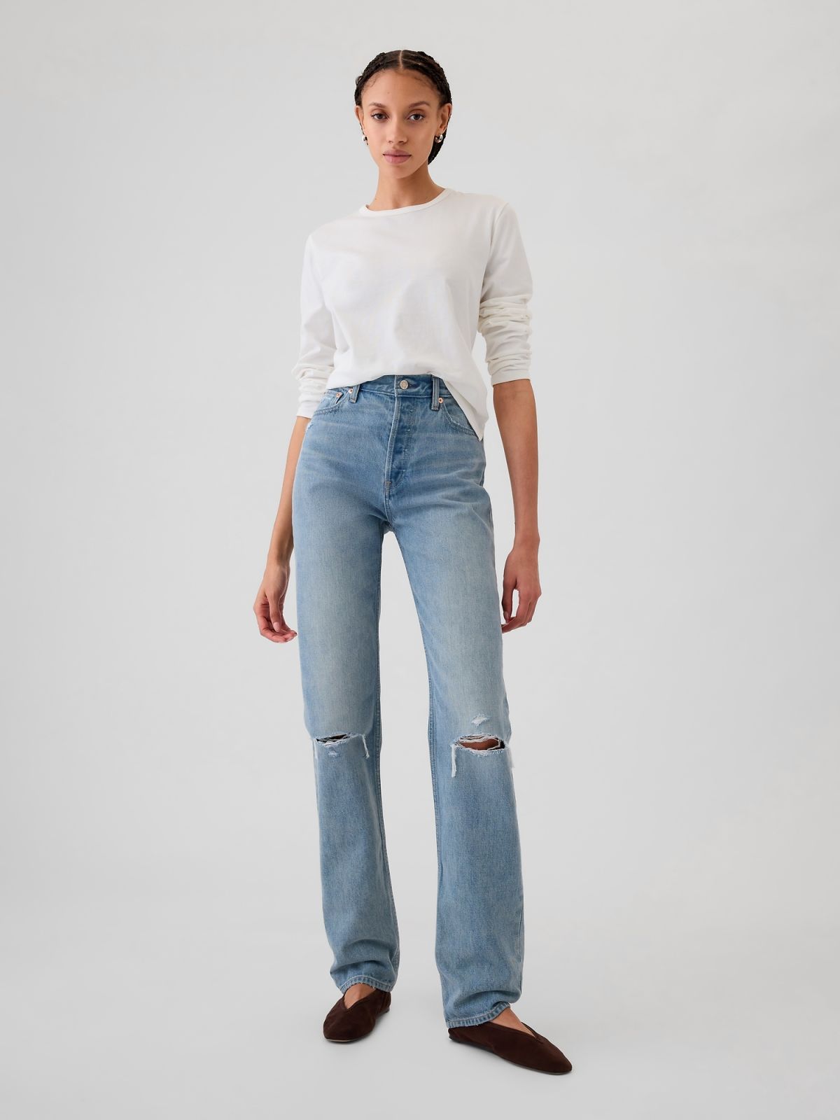 Οργανικό Βαμβάκι Vintage Μπλούζα-500099003