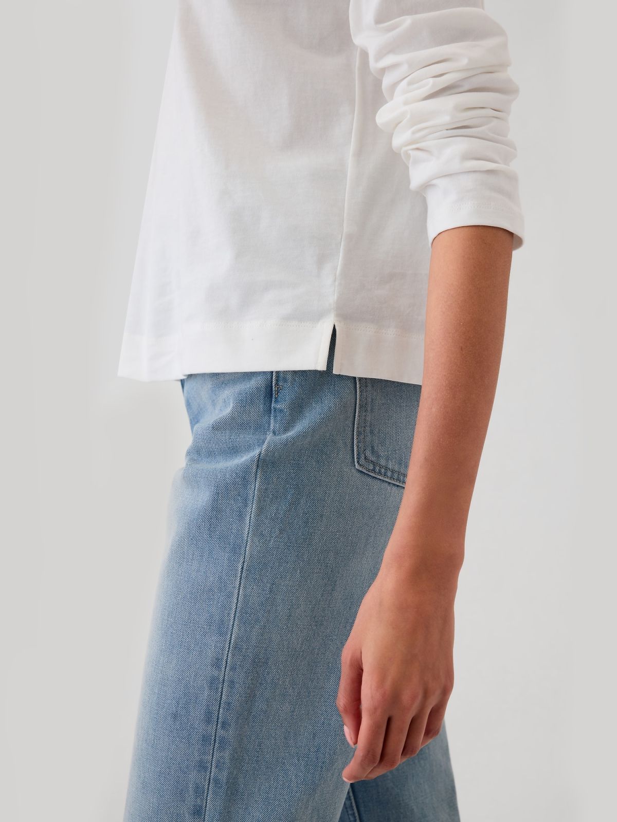 Οργανικό Βαμβάκι Vintage Μπλούζα-500099003