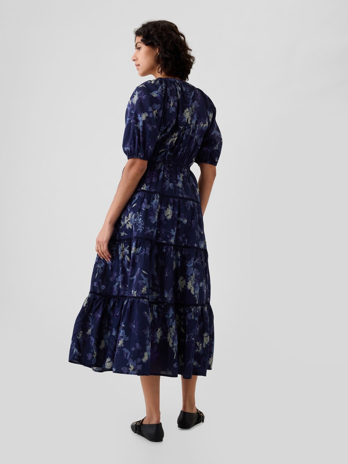Tiered Maxi Shirtdress-517740001