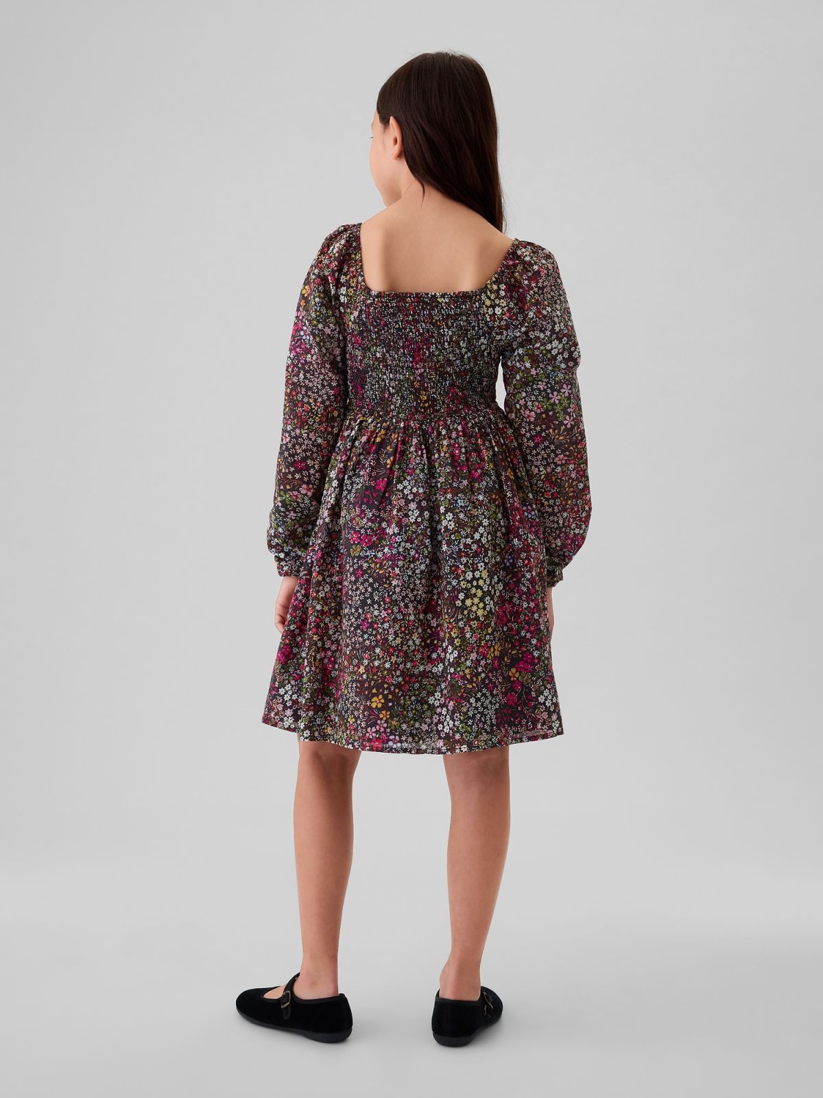 Kids Puff Sleeve Dress-524044000