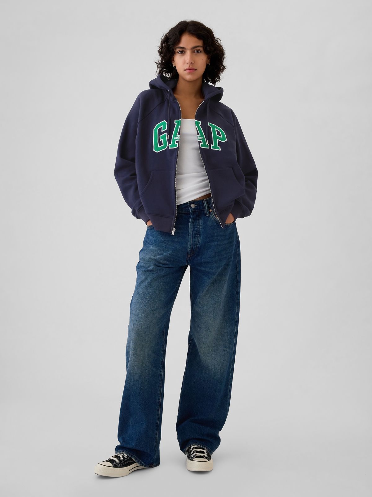 Vintage Soft Ζακέτα Φούτερ-883546006