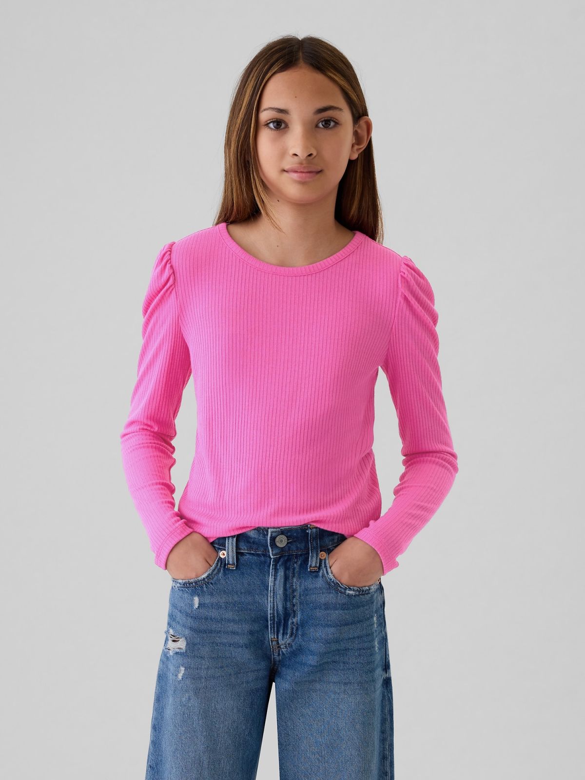 Kids Softspun Ribbed Top-523493001