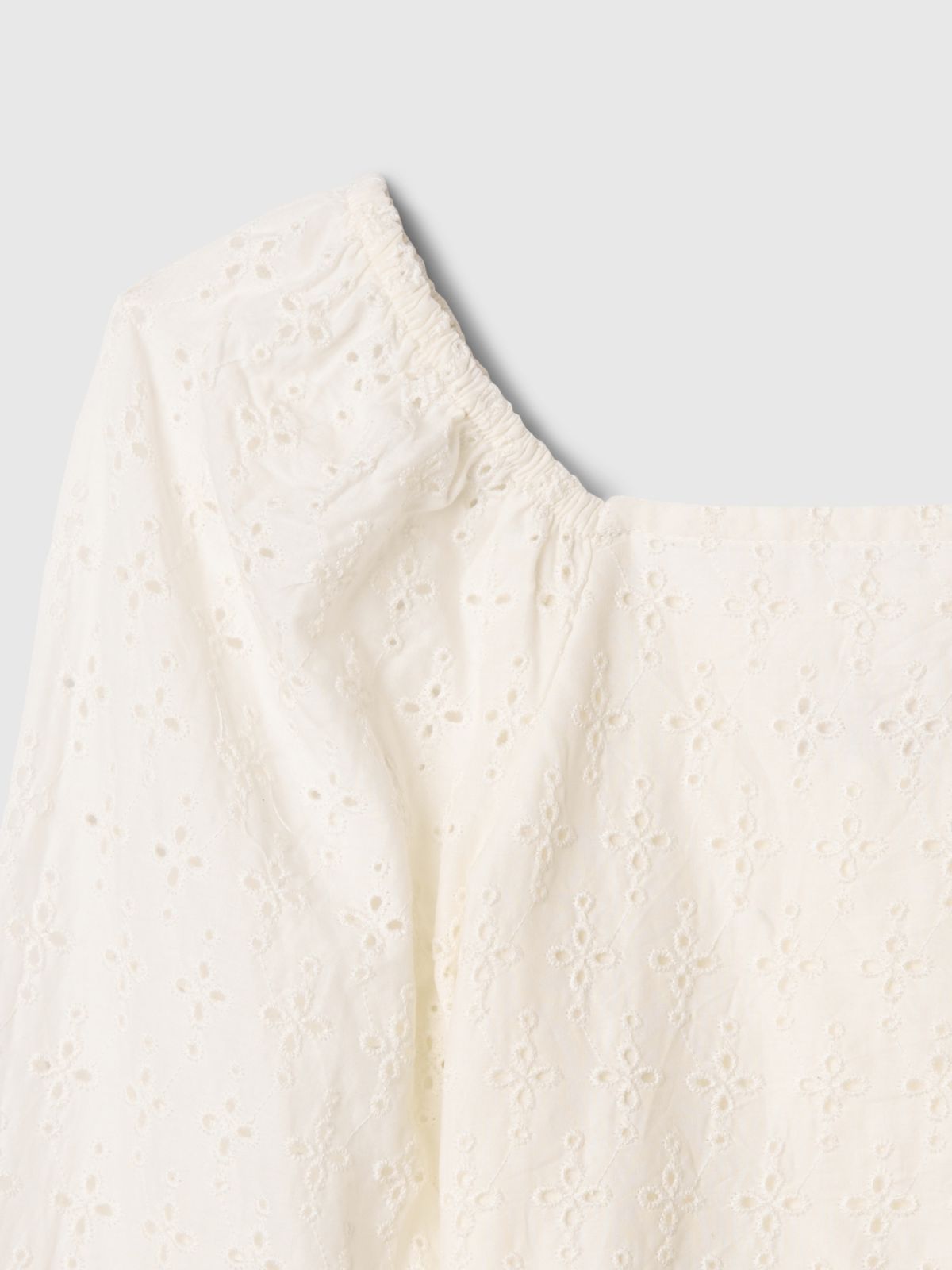 Παιδικό Cropped Puff Sleeve Πουκάμισο-524015002