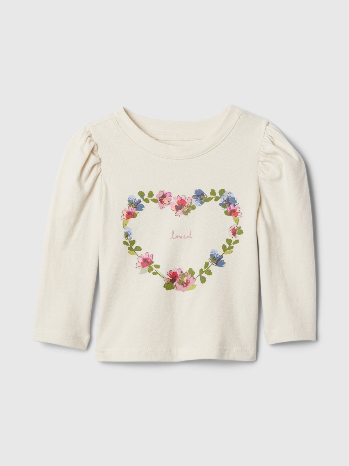 babyGap Mix and Match Puff Sleeve Μπλούζα-525362003