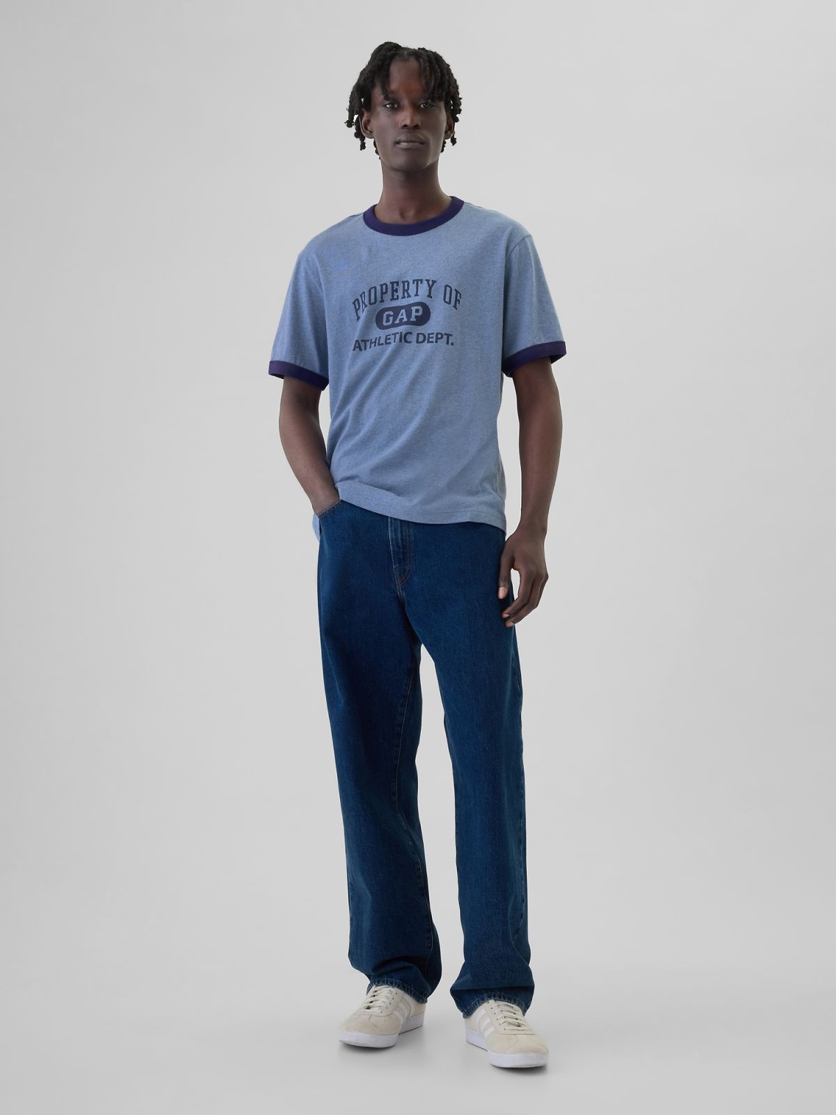 Athletic Logo Graphic Μπλούζα-500541002