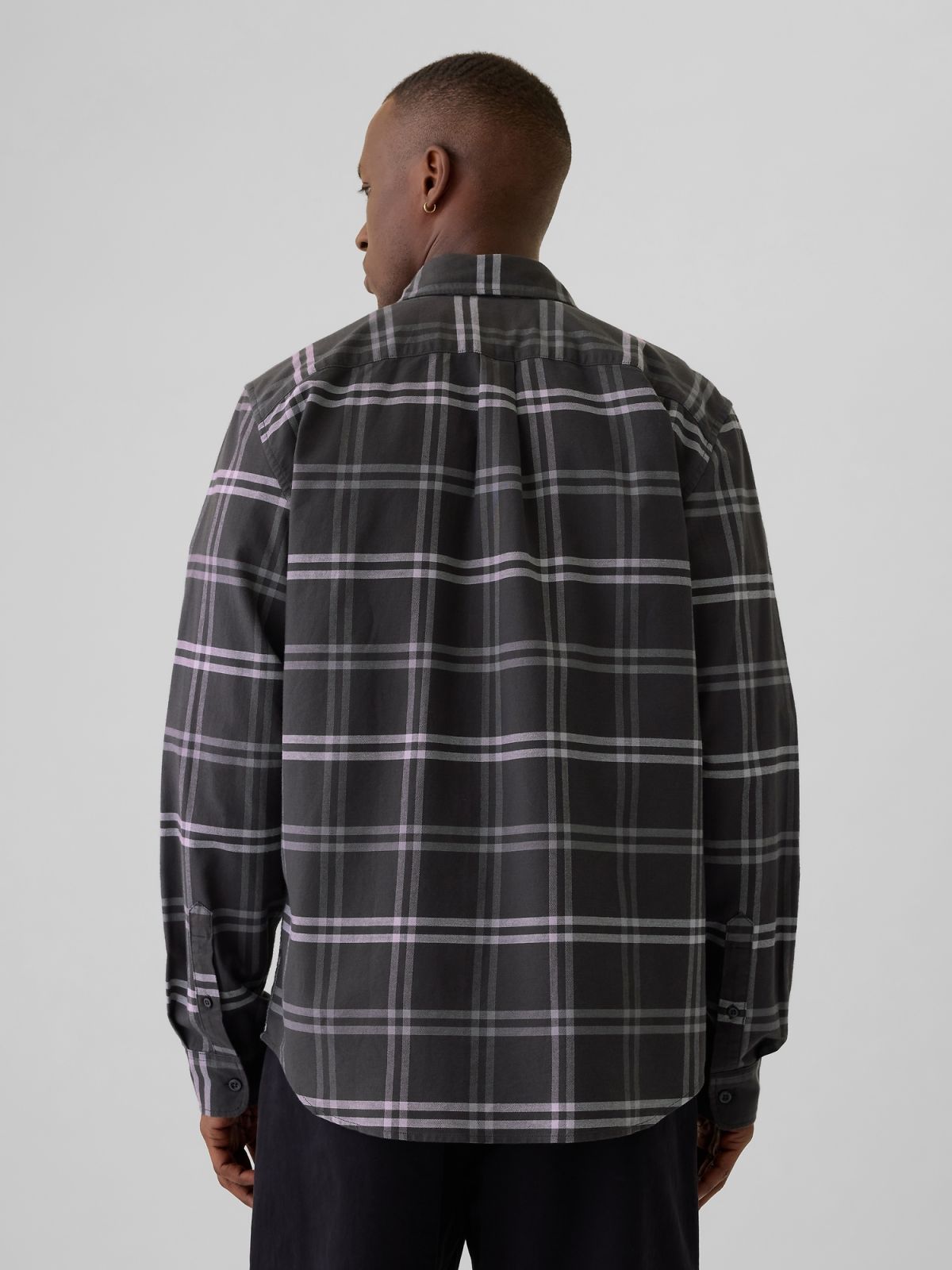Γκρι Oxford Πουκάμισο σε Standard Fit-619568020