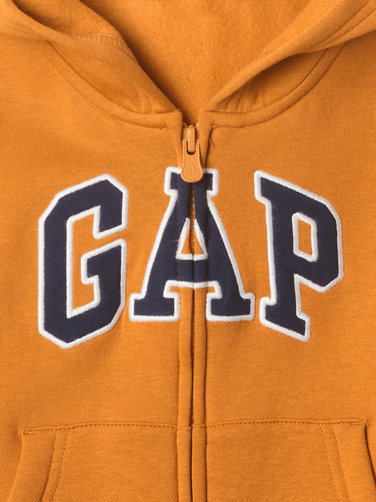 babyGap Relaxed Logo Φούτερ Ζακέτα με Κουκούλα-504857000