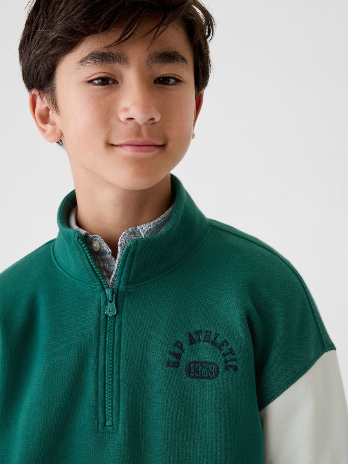 Παιδικό Half-Zip Πουλόβερ-544330000