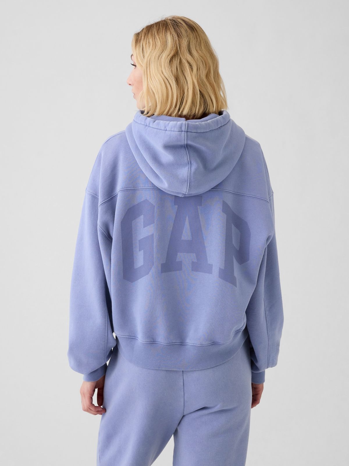 Vintage Soft Cropped Hoodie-523563011