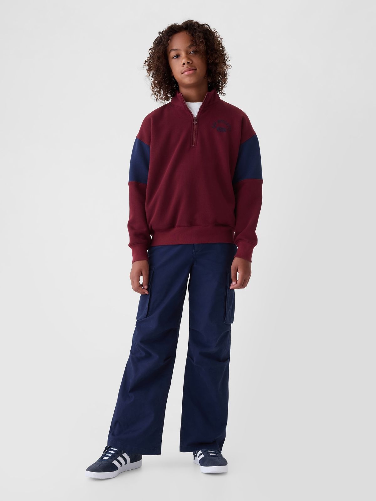 Παιδικό Half-Zip Πουλόβερ-544330001