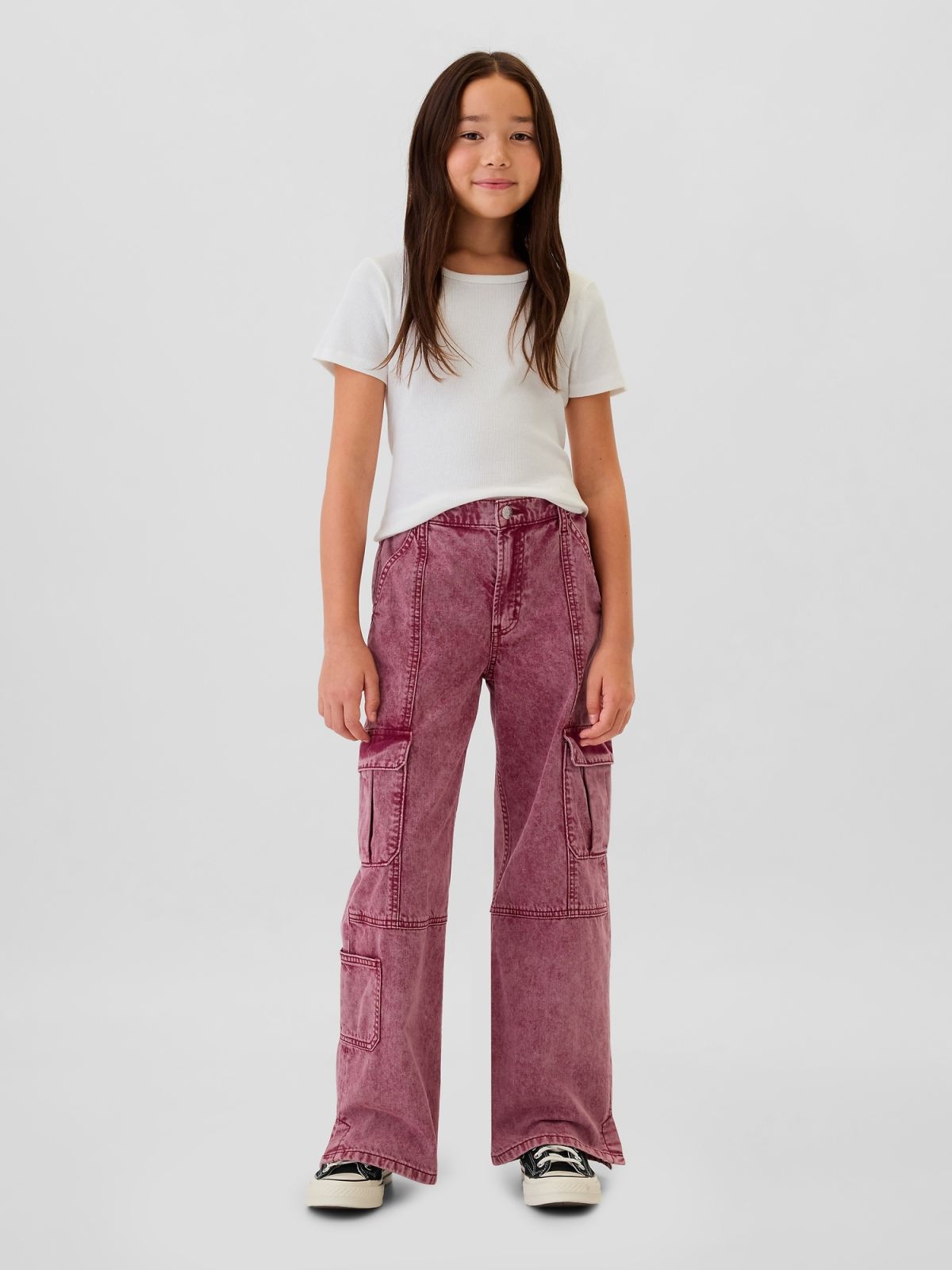 Παιδικό Low Rise Stride Baggy Cargo Jean Παντελόνι-525704000