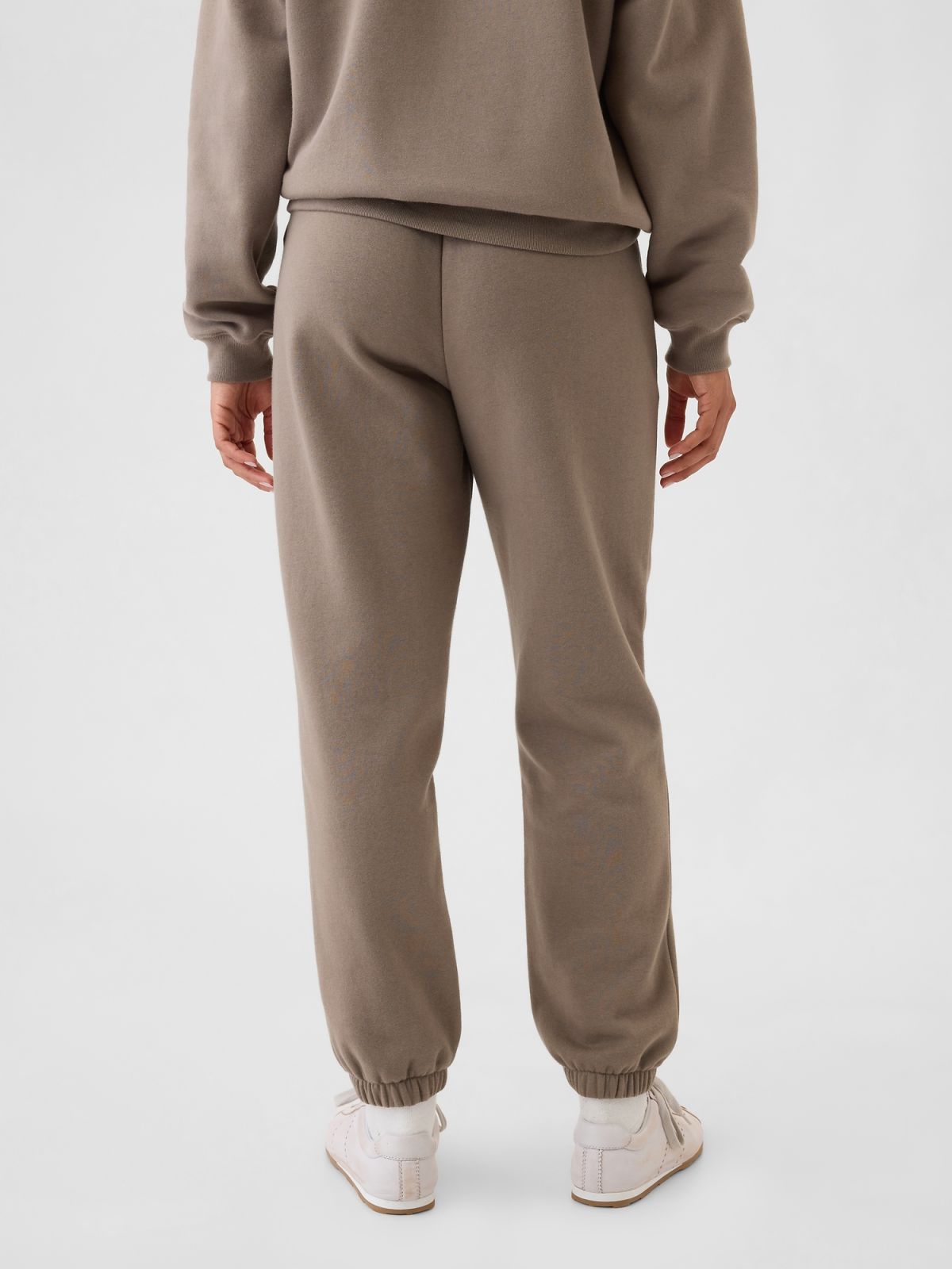 Μπεζ High Rise Boyfriend Jogger Παντελόνι-765568028