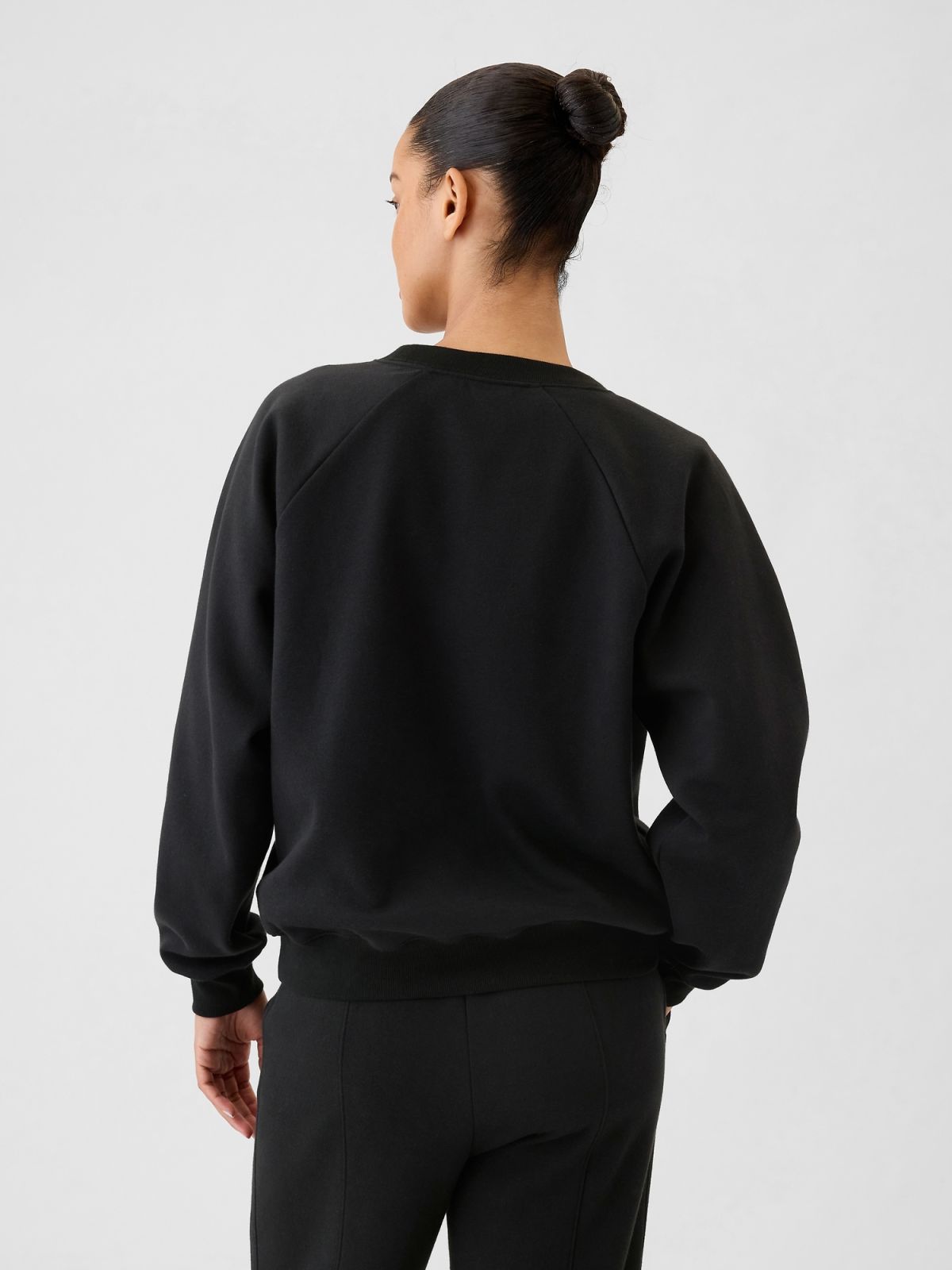 Μάυρο Vintage Soft Raglan Φούτερ-765585040