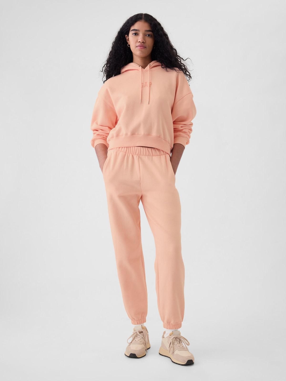 Vintage Soft Cropped Ζακέτα Φούτερ-523563010