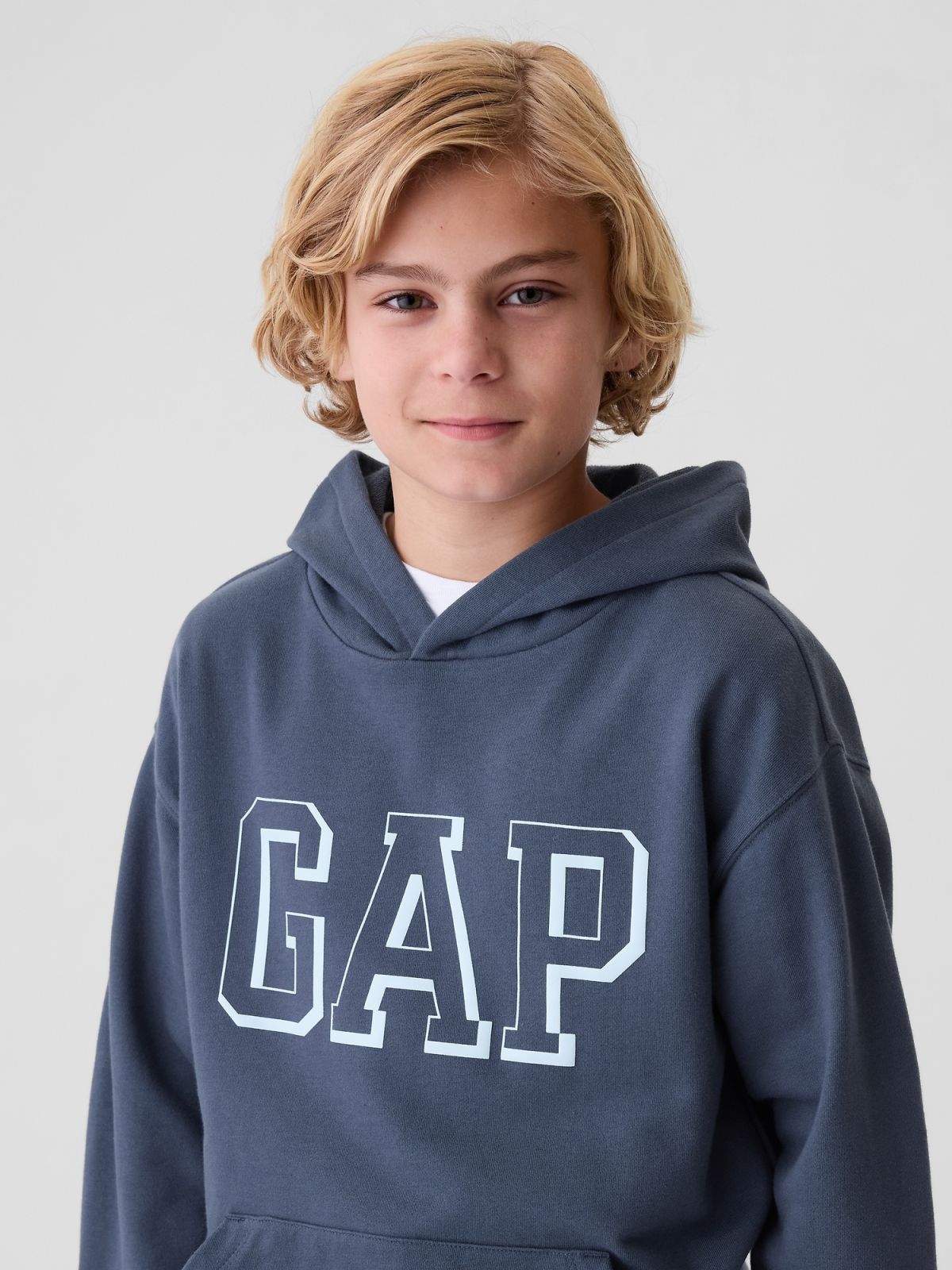 Παιδικό Relaxed Gap Logo Φούτερ με Κουκούλα-542336000